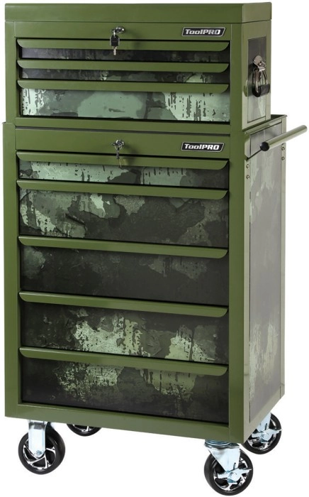 NEW ToolPRO 26" Camo Style Tool Chest & Cabinet