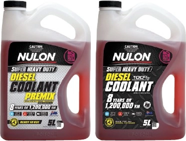 Nulon 5L Anti-Freeze/Anti-Boil Diesel Coolants^