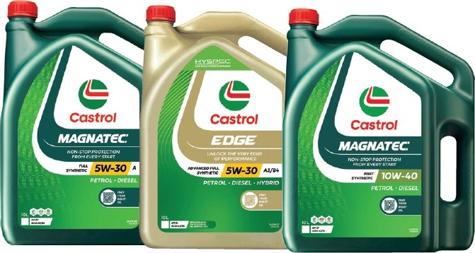 Selected Castrol 10L Engine Oils^