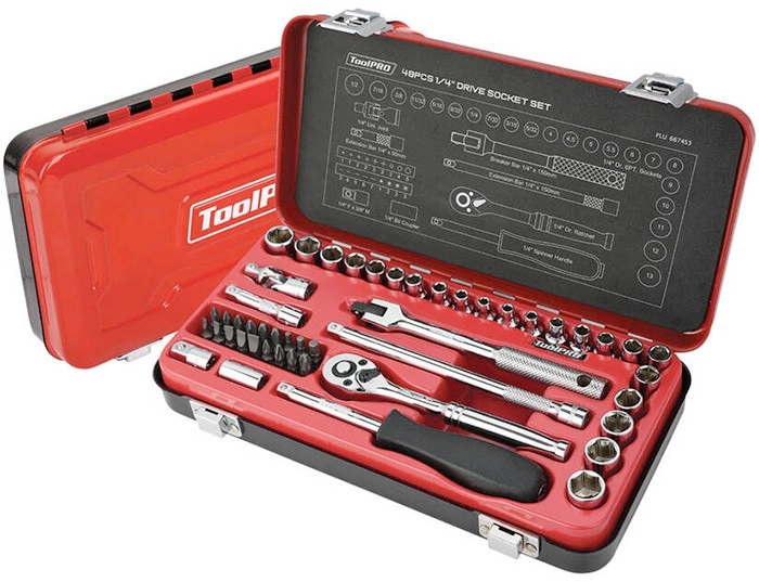 ToolPRO 48 Pce Socket Set