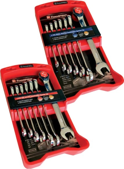 ToolPRO 7 Pce Ratchet Spanner Set