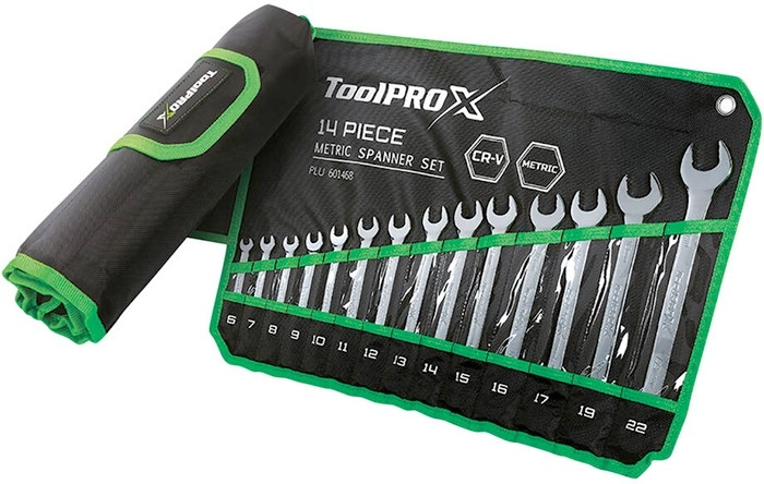 ToolPRO-X 14 Pce Metric Spanner Set