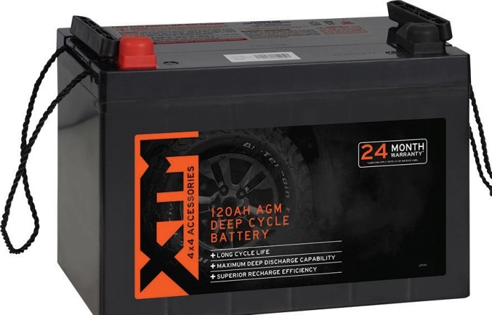 XTM 120Ah AGM Deep Cycle Battery