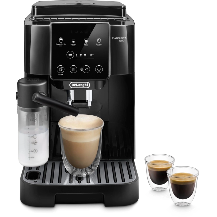 De'Longhi ECAM220.60.B Magnifica Start With Milk Automatic Coffee Machine (Silver Black)