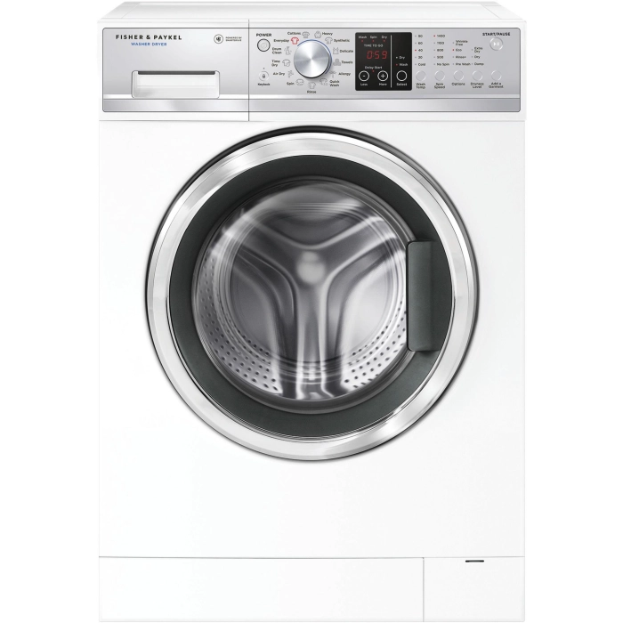 Fisher & Paykel WD8560F1 8.5kg/5kg Front Load Washer Dryer Combo (White)