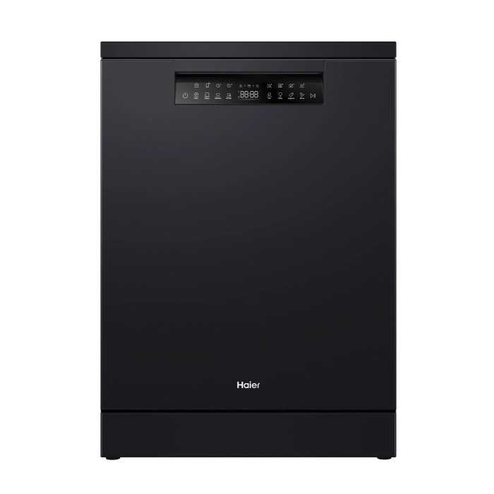 Haier HDW15F3B1 15-Place Setting Freestanding Dishwasher (Black)