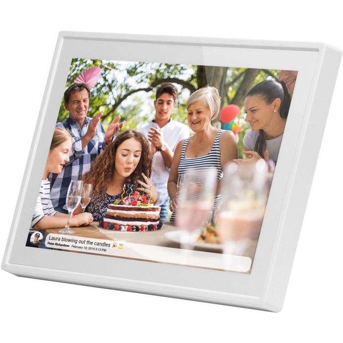 Jackson Frameo Smart Digital  Photo Frame 10.1" (White)