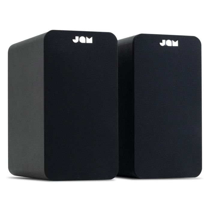 Jam Bookshelf Bluetooth Speakers (Black)