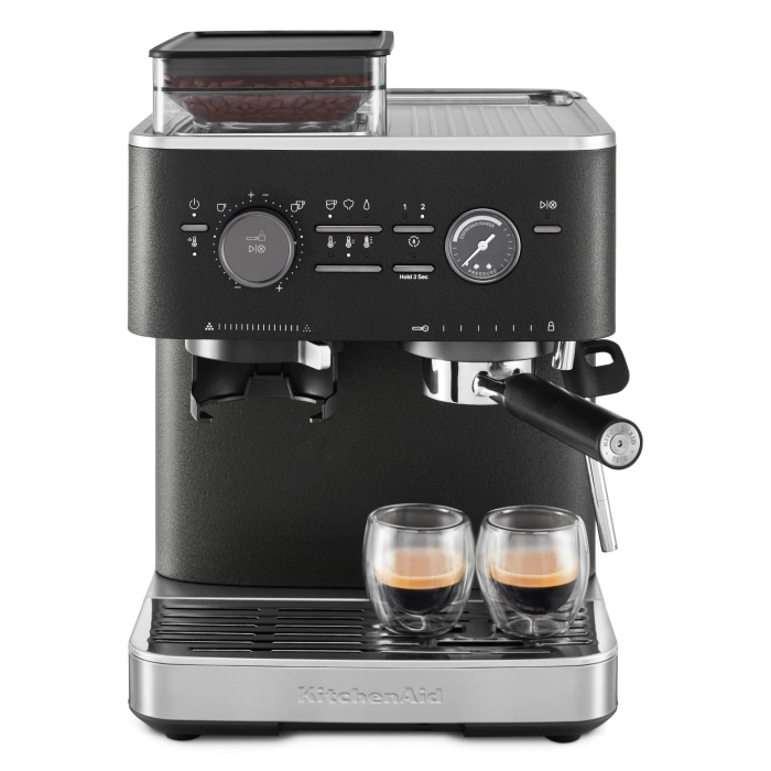 KitchenAid KES6551 Semi Automatic Espresso Machine with Burr Grinder (Cast Iron)