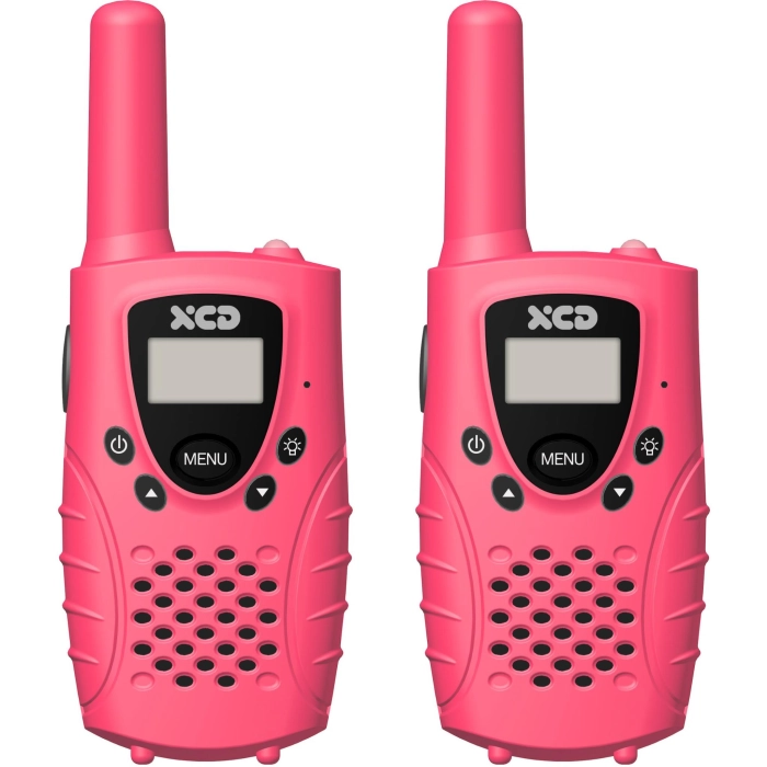 XCD 0.5W UHF CB Handheld Radio 2 Pack (Pink)