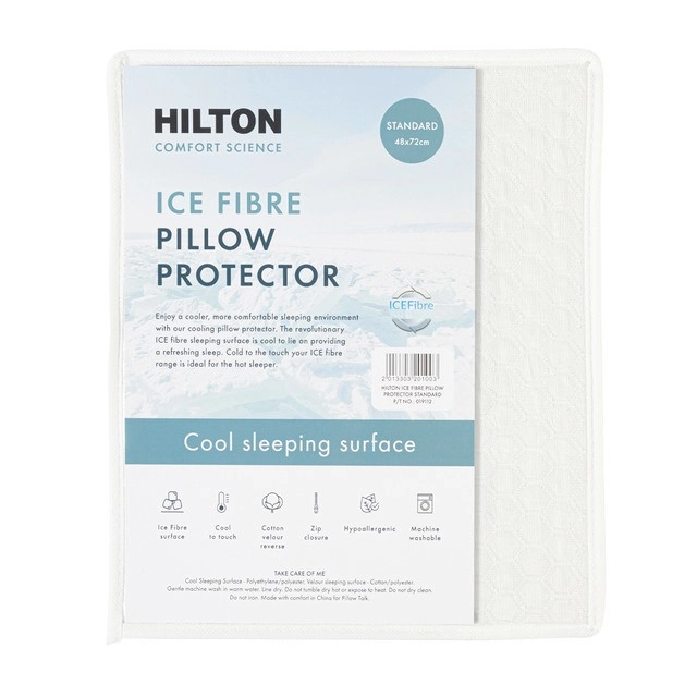 Ice Fibre Standard Pillow Protector by Hilton