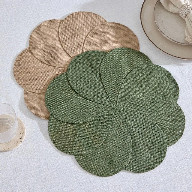 Jute Flower Placemat by Habitat