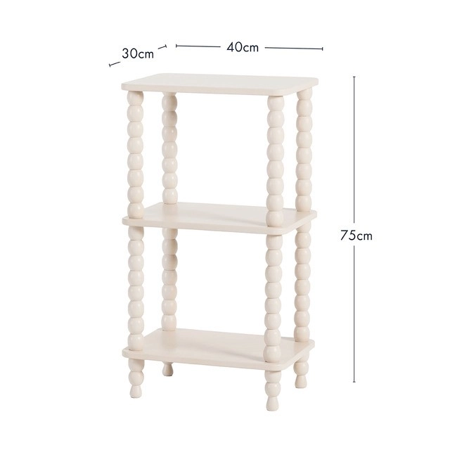 Mei 2 Tier Rectangle Side Table by Habitat