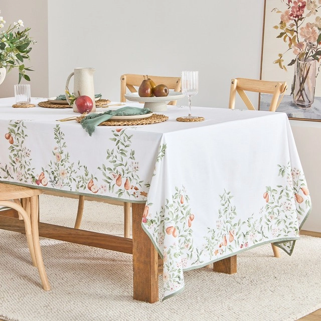 Pear Blossom Table Cloth by Habitat