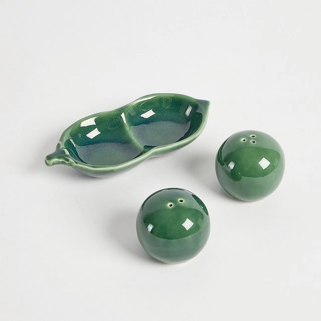 Peas in a Pod Salt & Pepper Shaker 3 Piece Set by Habitat