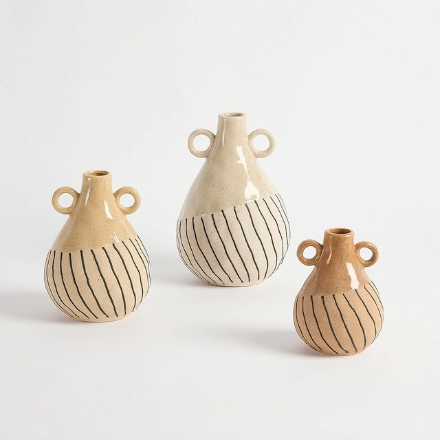 Suri Stripe Vase by M.U.S.E.