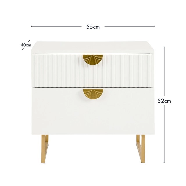 Timor Bedside Table by M.U.S.E.