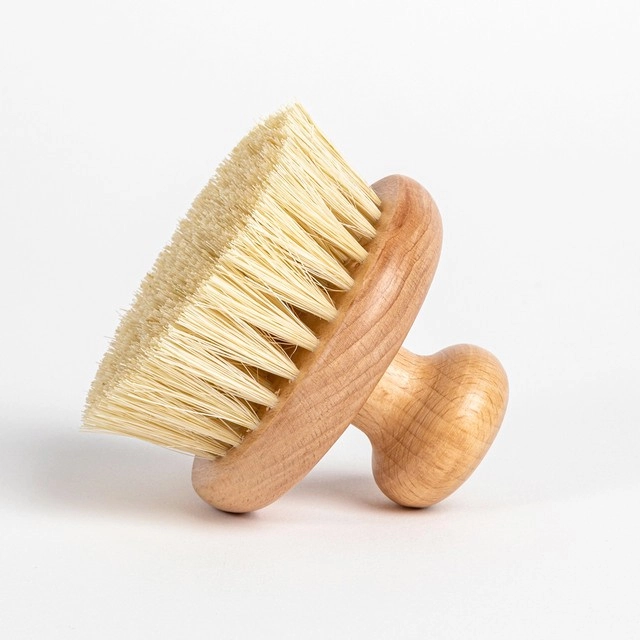 Wooden Sisal Bath Brush by Habitat