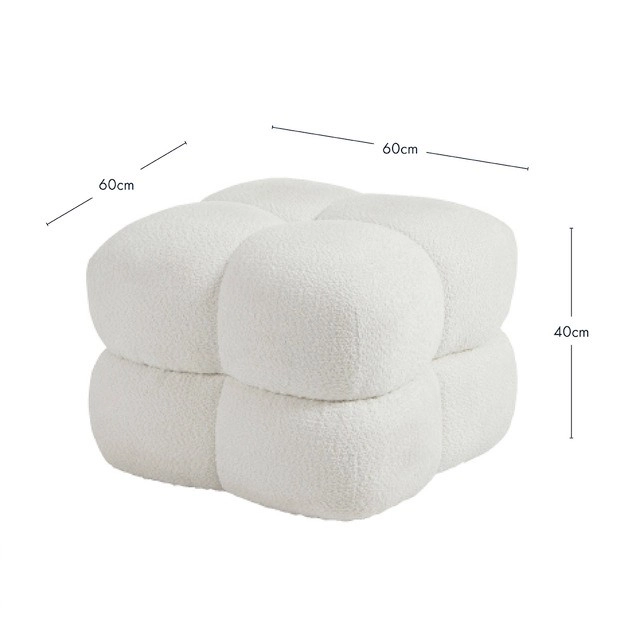 Marshmallow Ottoman by M.U.S.E.