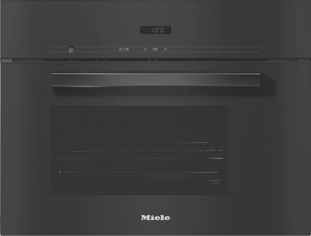 Miele 60cm Steam Oven - Obsidian Black