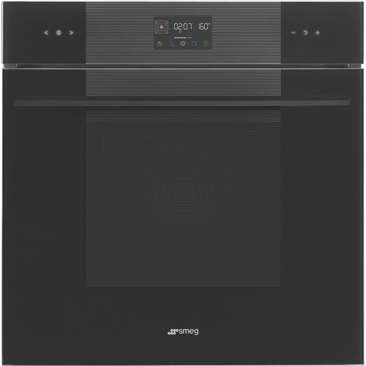 Smeg Linea 60cm Pyrolytic Oven Pure Black