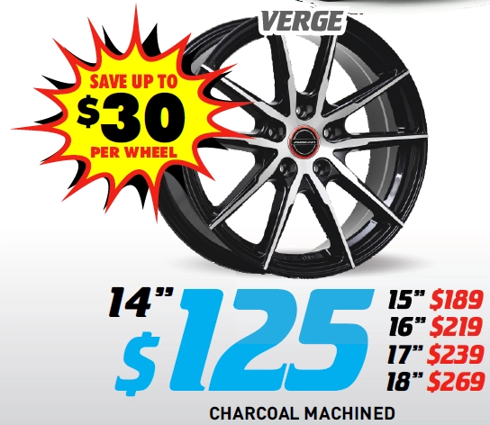 14" Wheel - Auscar Verge