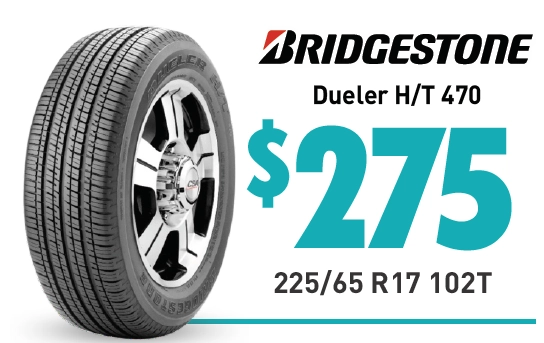 Tyre - Bridgestone Dueler H/T 470