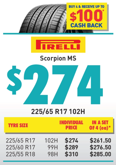 Tyre - Pirelli Scorpion MS