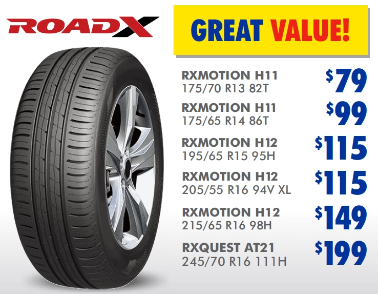 Tyre - RoadX Rxmotion H11