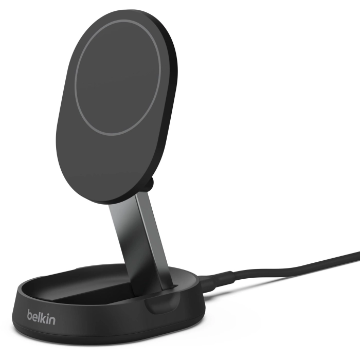 Belkin BoostCharge Pro Convertible Magnetic Qi2 Charging Stand (Black)