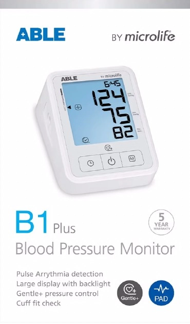 Able B1 Plus Blood Pressure Monitor