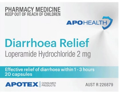 Apohealth Diarrhoea Relief 20 Capsules