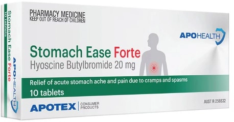 Apohealth Stomach Ease Forte 20mg 10 Tablets