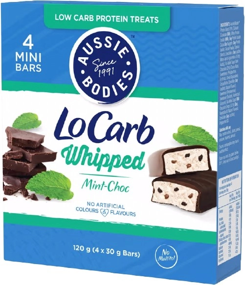 Aussie Bodies Shape Whipped Mint Chocolate 4 x 30g