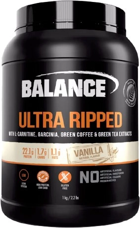 Balance Ultra Ripped Protein Powder Vanilla 1kg