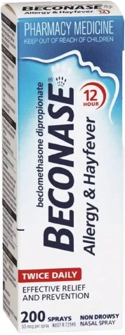 Beconase Allergy & Hayfever 12 Hour Nasal Spray 200 Sprays