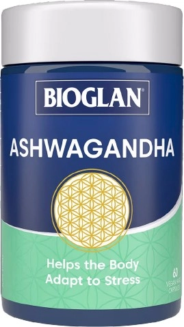 Bioglan Ashwagandha 60 Vegan Capsules