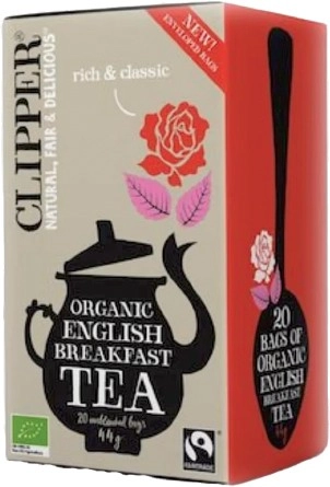 Clipper English Breakfast Tea 20 Tea Bags