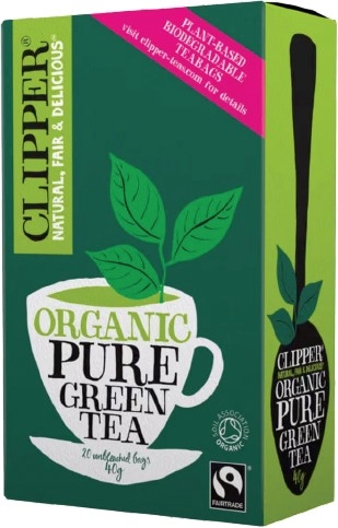 Clipper Organic Pure Green Tea 20 Tea Bags