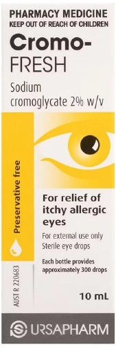 Cromo Fresh Allergy Eye Drops 10ml