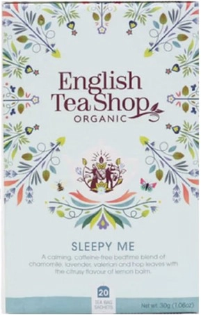 English Tea Shop Organic Wellness Tea Sleepy Me 20 Teabags