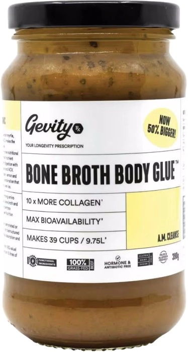 Gevity Rx Bone Broth Body Glue A.M Cleanse 390g