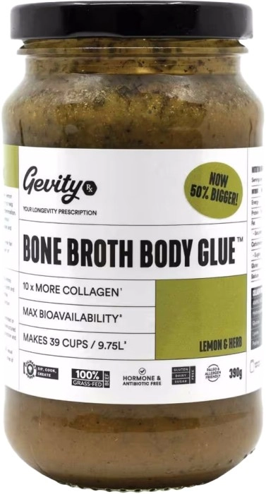 Gevity Rx Bone Broth Body Glue Lemon 390g