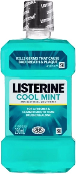 Listerine Cool Mint Antibacterial Mouthwash 250ml