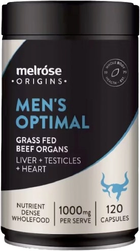 Melrose Origins Organ Meat Men's Optimal 120 Capsules