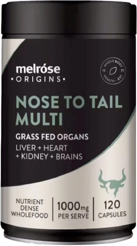 Melrose Origins Organ Meat Nose to Tail Multi 120 Capsules