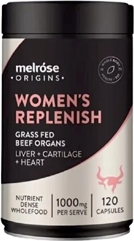 Melrose Origins Organ Meat Women's Replenish 120 Capsules