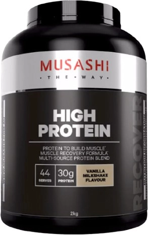 Musashi High Protein Vanilla Milkshake 2Kg