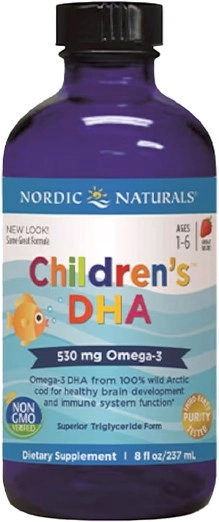 Nordic Naturals Childrens DHA Strawberry 237ml