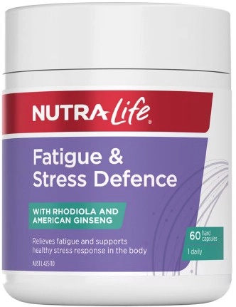 Nutra-Life Fatigue and Stress Defence 60 Capsules